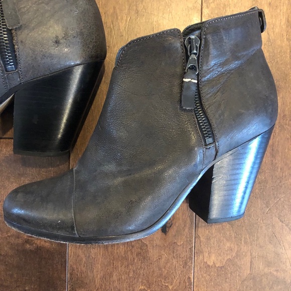 Rag and Bone Margot Bootie Brown Leather - Picture 4 of 14